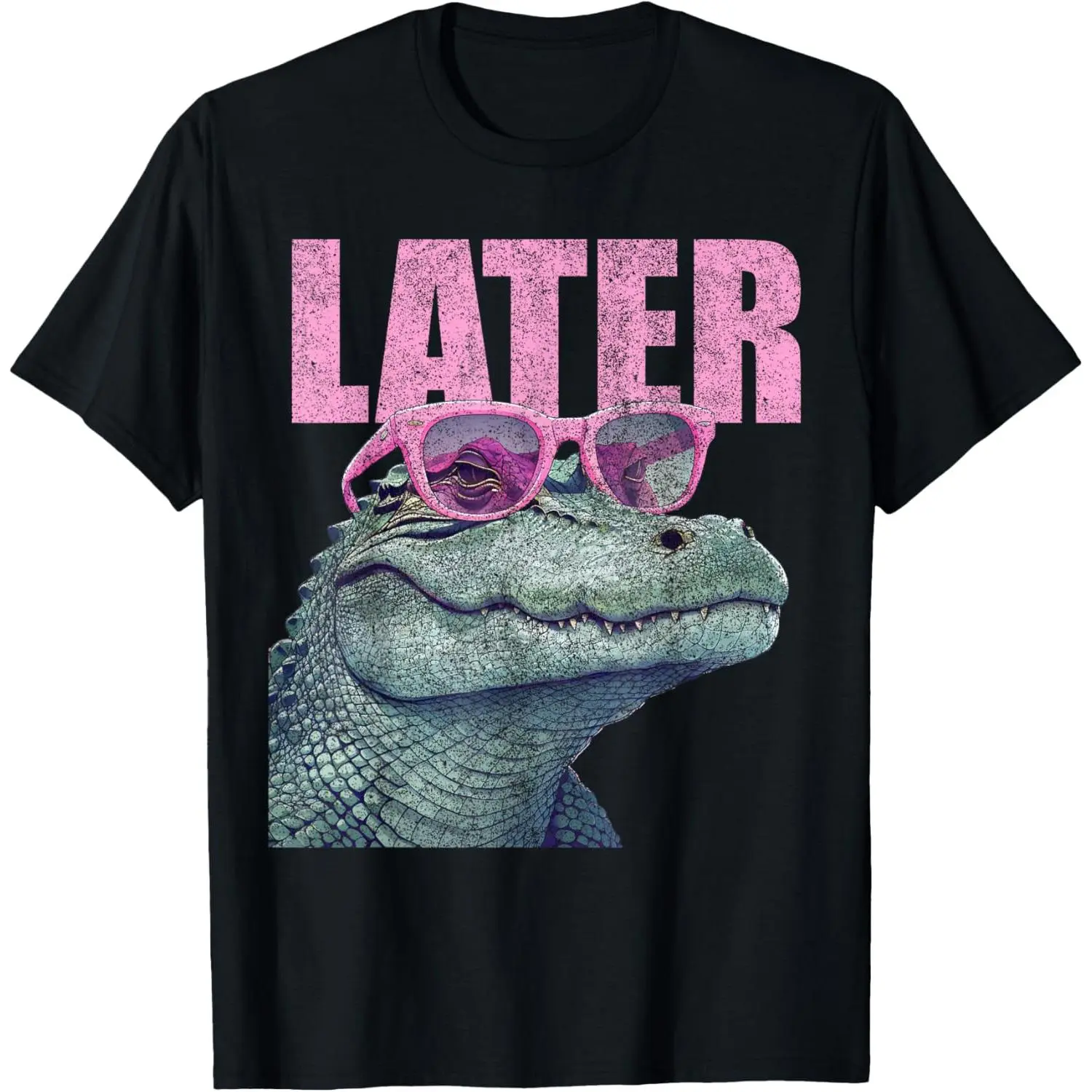 Funny Later Gator Sarcastic Saying Vintage Later Alligator T-Shirt