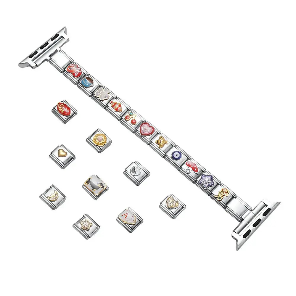 Nostalgic DIY Charm Band for Apple Watch, Fitbit, Samsung