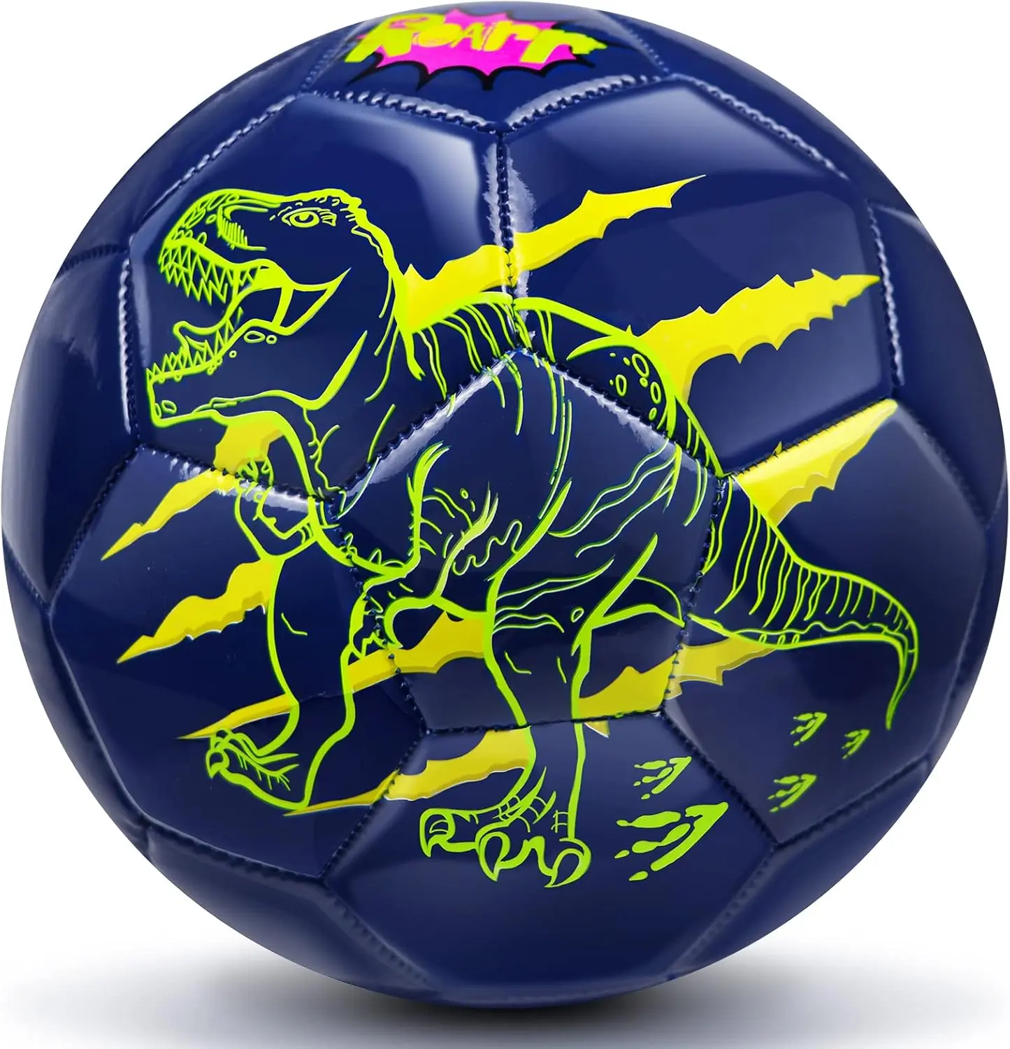 Size 3 Soccer Ball for Boys Kid Ages 3 4-6 6-8 Outdoors Indoor Sports Recreation Soccer Ball for Boys Toddlers Children Christmas Birthday match football backyard