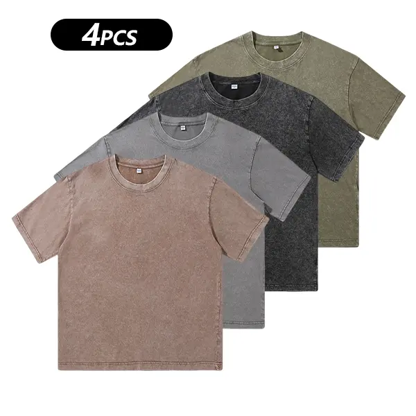 Black + Dark Gray + Coffee + Army Green