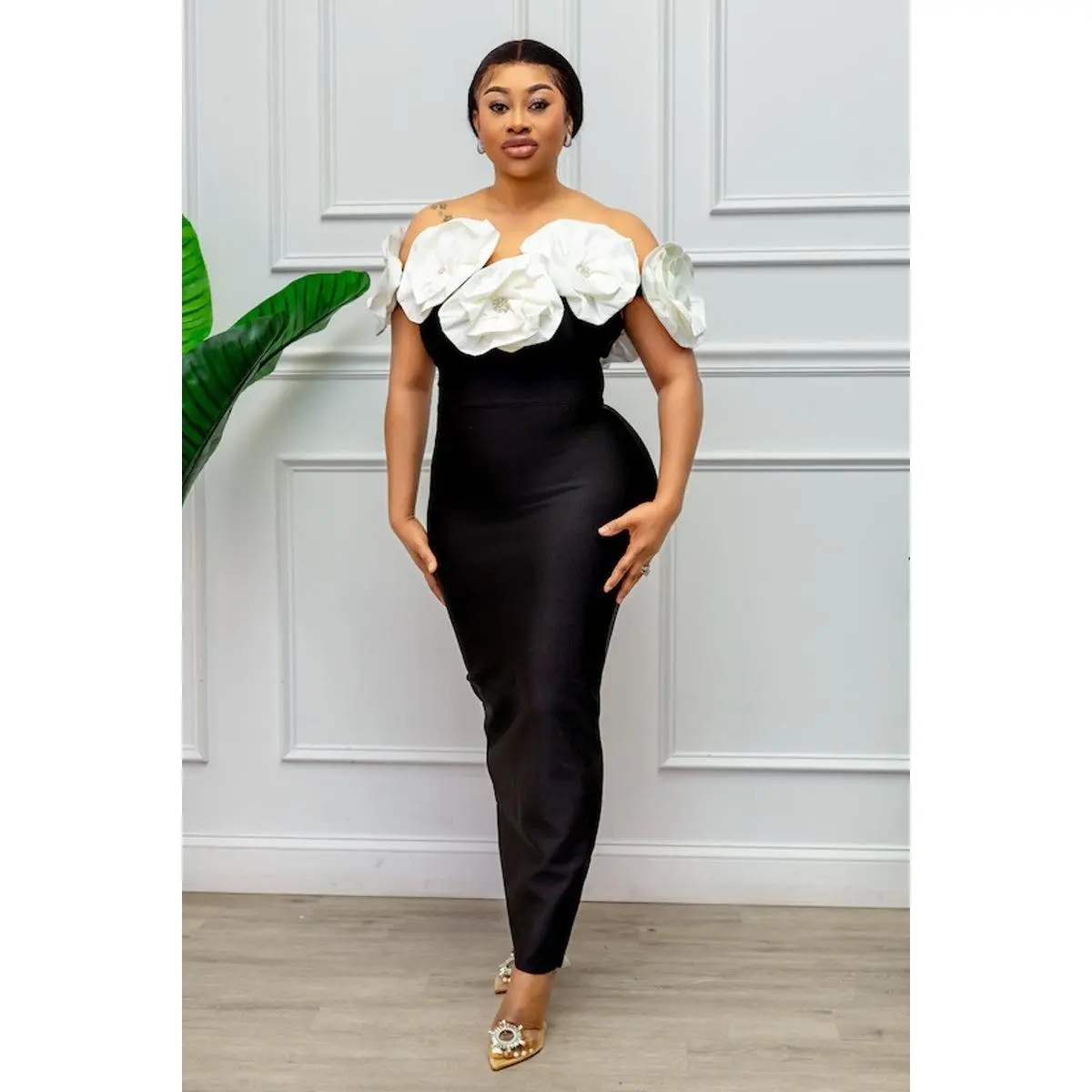 Mummykay Off Shoulder Bandage Maxi Dress - TikTok Shop Mummykay Off Shoulder Bandage Maxi Dress - TikTok Shop