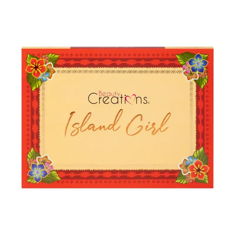 beauty creations islan gril Highly Pigmented Palette Glitter Shimmer Eyeshadow Cosmetic