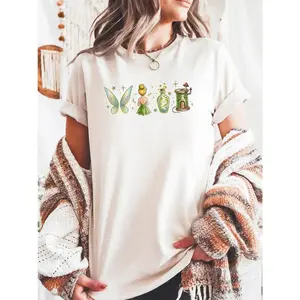 Vintage Tinker Bell T-Shirt, retro Neverland fairy graphic for women, gift for her