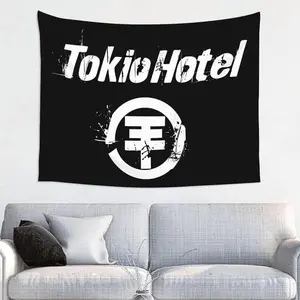 LDGFCY Tokio Music Hotel Wall Hanging tapestry Art Poster for Bedroom Living Room unique giftbedroom decor mens room decor
