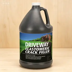 Flexible Asphalt Crack Sealant, Professional Driveway Repair Solution, Weather-Resistant Elastomeric Emulsion Filler, Long-Lasting Pavement Protection, Quick-Drying Concrete Joint Sealer, DIY Home Improvement Crack Filler