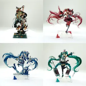 Anime Figure Acrylic Stand Model Plate 1pc Desk Decor Standing Sign Game Fans Gift Ornaments Stand Model Tabletop decoration