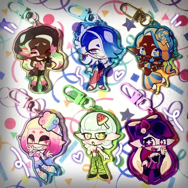 Splatoon Acrylic Keychain