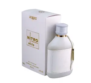 Dumont Nitro White 3.4 Fl Oz Eau De Parfum for Men – Clean Fresh Fragrance – Everyday Signature Scent
