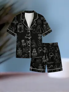 Wedding Pajama Set, Bridal Party Sleepwear, Bridesmaid Pajamas, Getting Ready Outfit, Bridal Gift