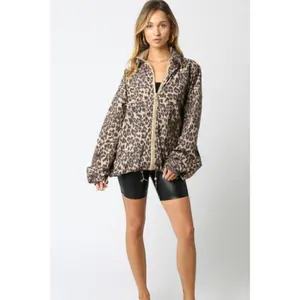 BROWN LEOPARD JACKET