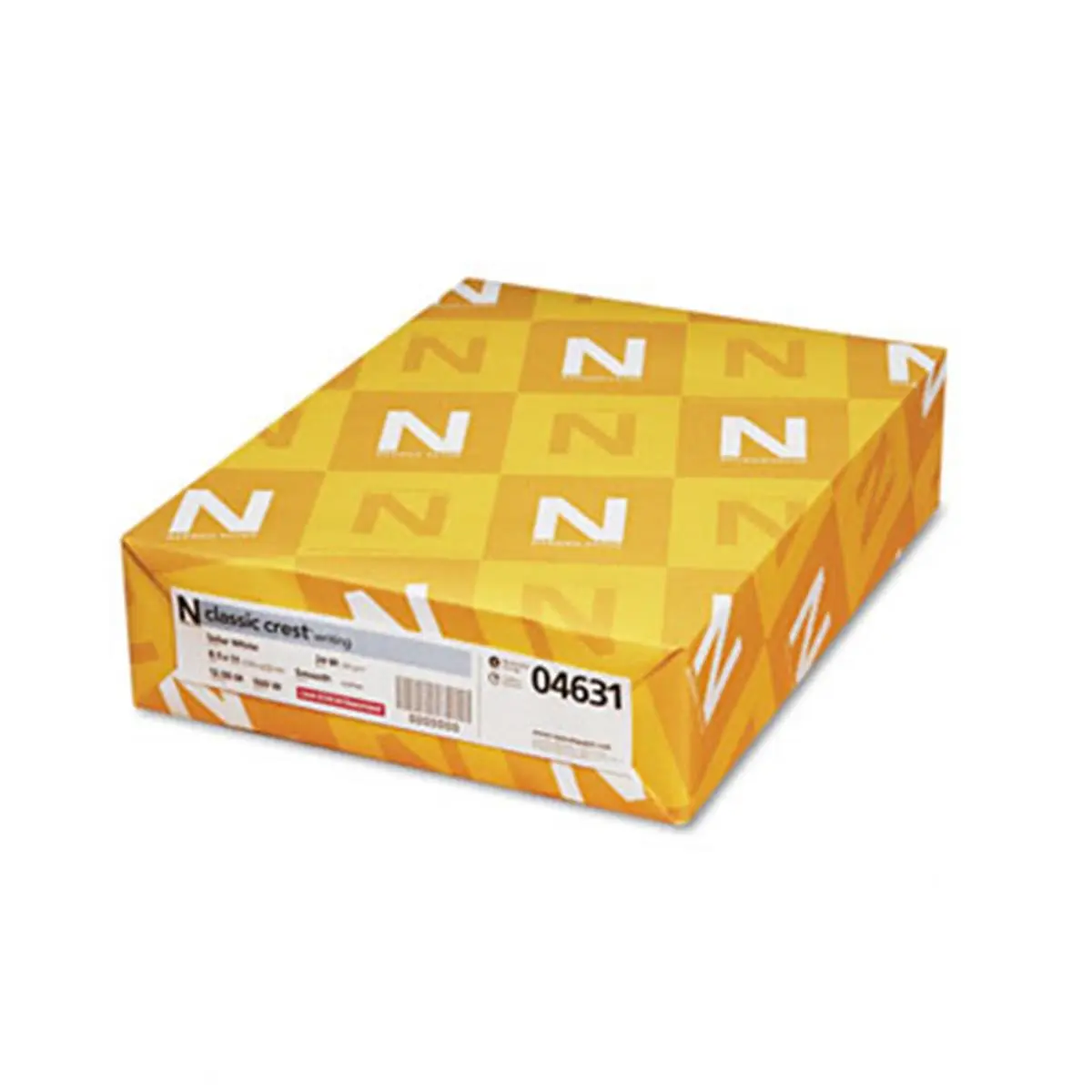 Crest Archival Grade Acid-Free Classic Writing Paper - Office Stationery Supplies, 24 lbs, 8.5 x 11 in/8 1/2 x 11 Letterheads, Solar White, Smooth Finish, 500 Sheets/Ream, for Scrapbooking, Guaranteed for Use in Laser or Inkjet Printers