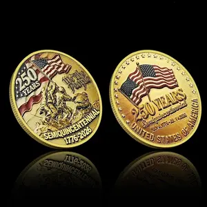 250 Years Semiquincentennial Challenge Coin 1776-2026 Usa Commemorative Coin