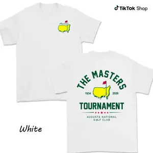 1934 2026 Shirt For Men For Women, Collegiate Style Golf Tournament Graphic Shirt, Premium Cotton Fabric Breathable Unisex Classic Fit Apparel Top.