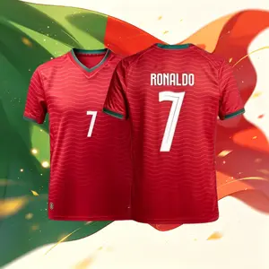 2026 Portugal Home Away 7# Ronaldo Short Long Sleeve Soccer Jersey