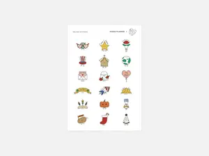 Holiday Stickers v2 (stresstochuckle x Haroo)