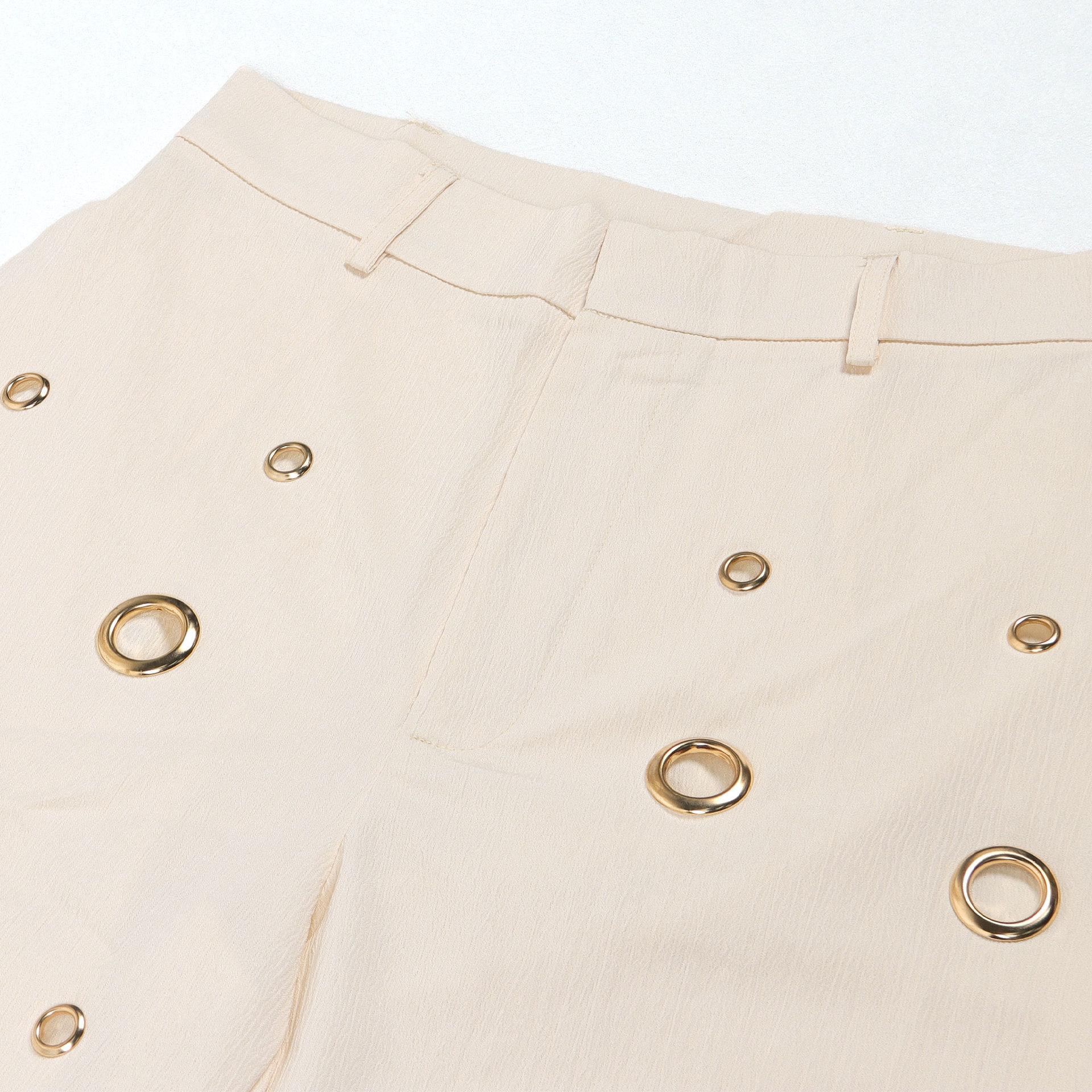 Style Sexy Ripped Fitted Two-Piece Nightclub Outfit