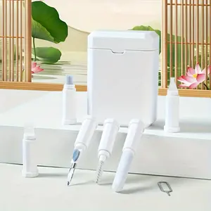 7-In-1 Digital Cleaning Kit for AirPods, Phone, Camera, Computer, Camera Cleaner, Multi-Functional Cleaning Tools, Flash Cable and Connectors, Easy Storage Design