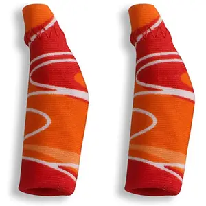 Ear Gear  1.25-2 in. Original Cordless Binaural Hearing Aids, Orange & Red