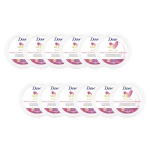 Dove Beauty Cream, Pink - 2.53 oz Face and Body Lotion - Pack of 12