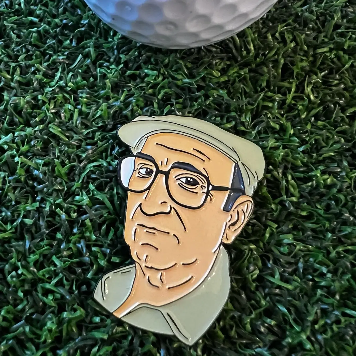 Uncle Junior Golf ball marker magnetic