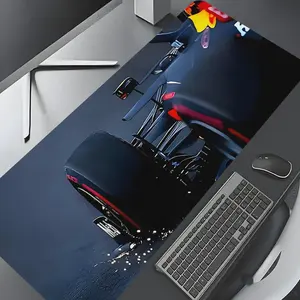 Fashion Speed Racing Car Dynamic Design Large Gaming Mouse Pad,Aesthetic Desktop Drotection Pad,Washable Rubber Pad Non-Slip Lock Edge Multi-Size Mouse Pad Suitable For Home Office,Good Gift for Family and Friends, Mousepad