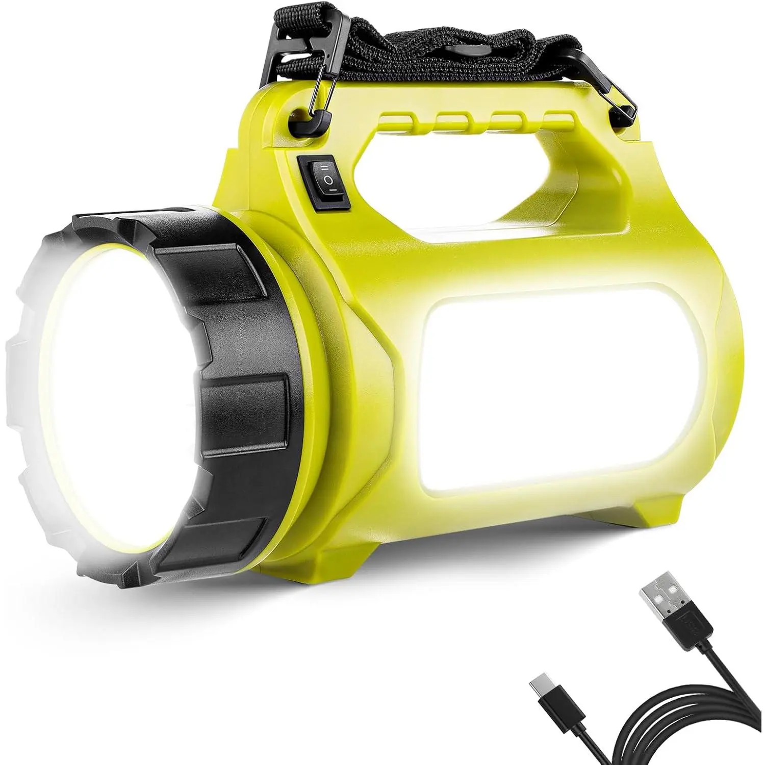 LE Rechargeable LED Lantern, Camping Essentials, 1000LM, 5 Light Modes, Power , IPX4 , Lantern Flashlight for Hurricane , Hiking,  and , USB  Included