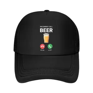 Incoming Call Beer Bachelor Bar Crawl Drinking Party Beer Baseball Cap