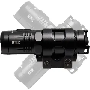 MT10C 920 Lumen ARC Rail Tactical Helmet Light, Rechargeable and Rotary with Red Light