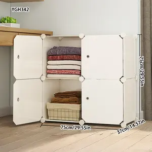 Simple Storage Cabinet Organizer, Toy Clothing Organization, Extra Large Blanket Storage Chest, Creative Easy Wardrobe, Furniture