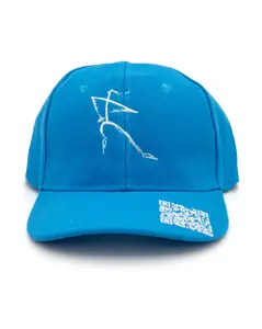 Doubleotwo The Muse Fitted Baseball Cap with Vibrant Colors and Logo Design