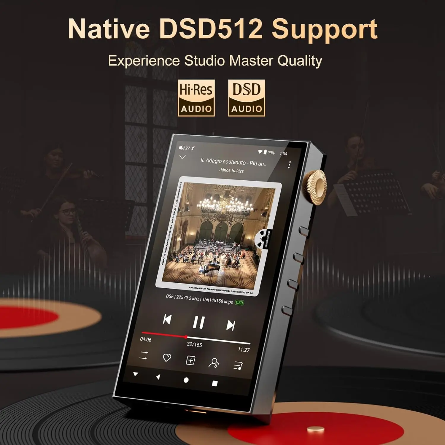 160GB MP3-speler met Bluetooth en WiFi, Oilsky 5 HD MP4-Player met Spotify, Audible, Music, Deezer, Muziekspelers Android 13 met Touchscreen en Luidspreker 160GB MP3-speler met Bluetooth en WiFi, Oilsky 5 HD MP4-Player met Spotify, Audible, Music, Deezer, Muziekspelers Android 13 met Touchscreen en Luidspreker