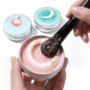 Makeup Brush Sponge Cleaner Soap Powder, Portable Mini Makeup Tool Cleaning Agent, Essential Beauty Care Kit, Perfect for Daily Use
