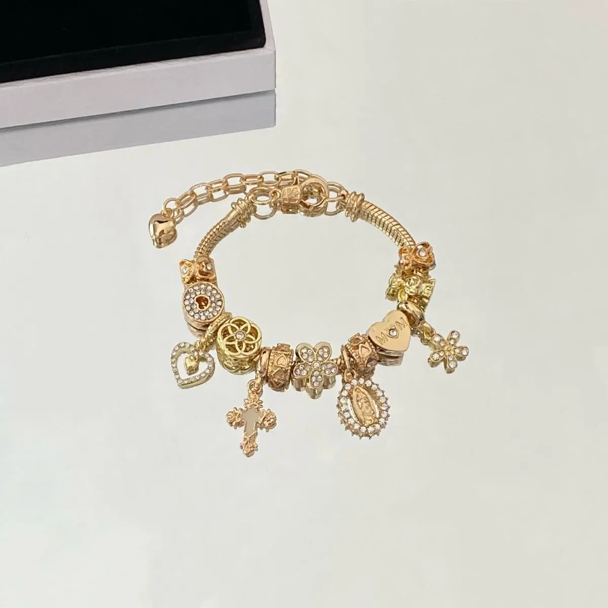 Full Diamond Crystal Adjustable Bracelet Women's Hot Selling Fashion Versatile Exquisite Personality Bracelet