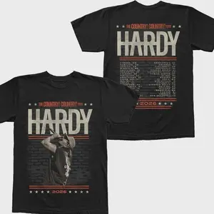 Hardy Country Country Tour 2026 Unisex T-Shirt, Gifts For Fans