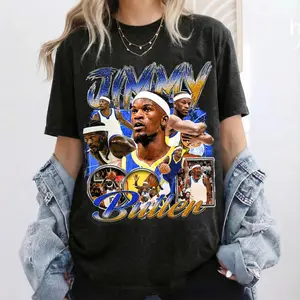 Vintage Jimmy Butler Shirt, Retro 90s Basketball Graphic Wash Shirt, Jimmy Butler Fan Apparel Hoodie, Bootleg Sweater, Gift For Fan Basketball