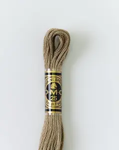 DMC Embroidery Stranded Thread - Six-Strand Embroidery Floss - 642 - Umbra grey