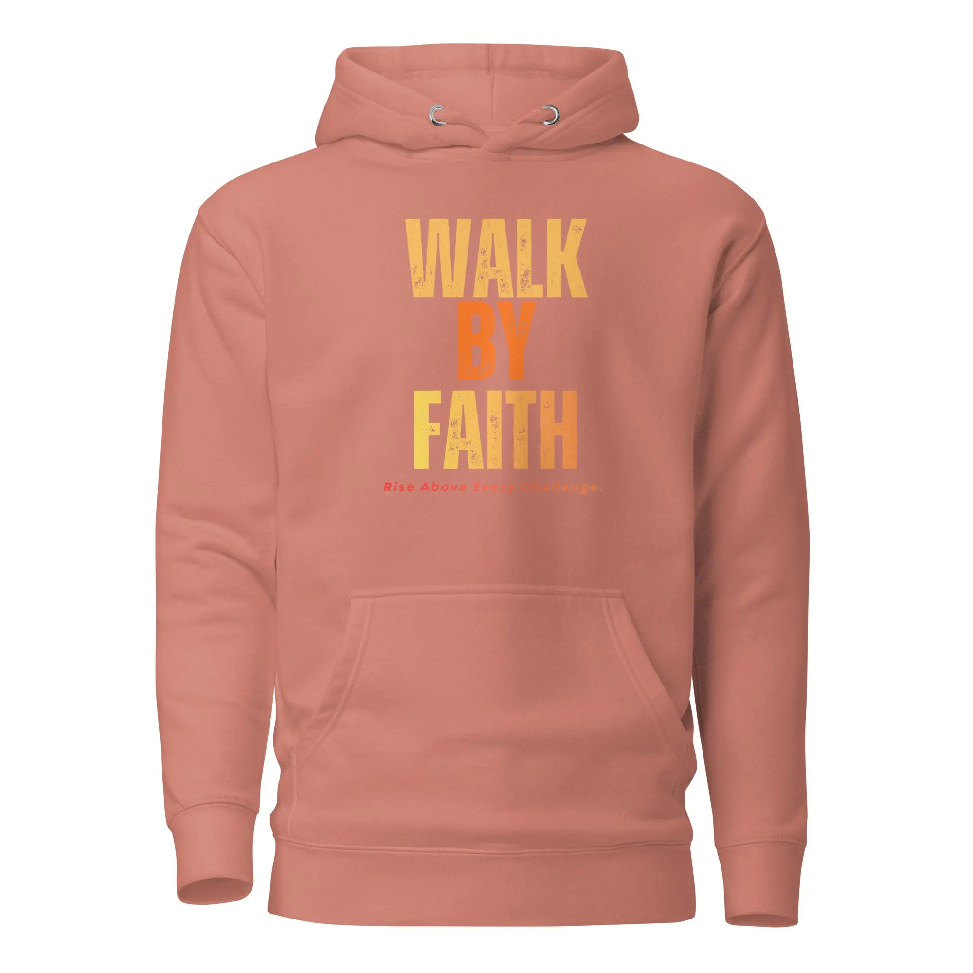 WALK BY FAITH GOLD/ORANGE Unisex Hoodie
