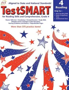 USED-TestSMART for Reading Skills and Comprehension, Grade 4: Help for Basic Reading Skills, State Competency Tests, Achievement Tests by Lori Mammen (Paperback)