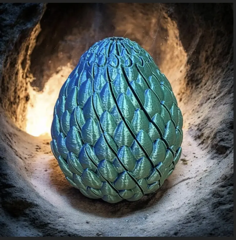 3D printed Fidget Dragon Eggs