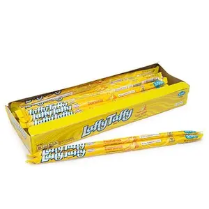 Laffy Taffy Banana Rope 24 ct. - Chewy Candy With Banana Flavor - Box 24 ct