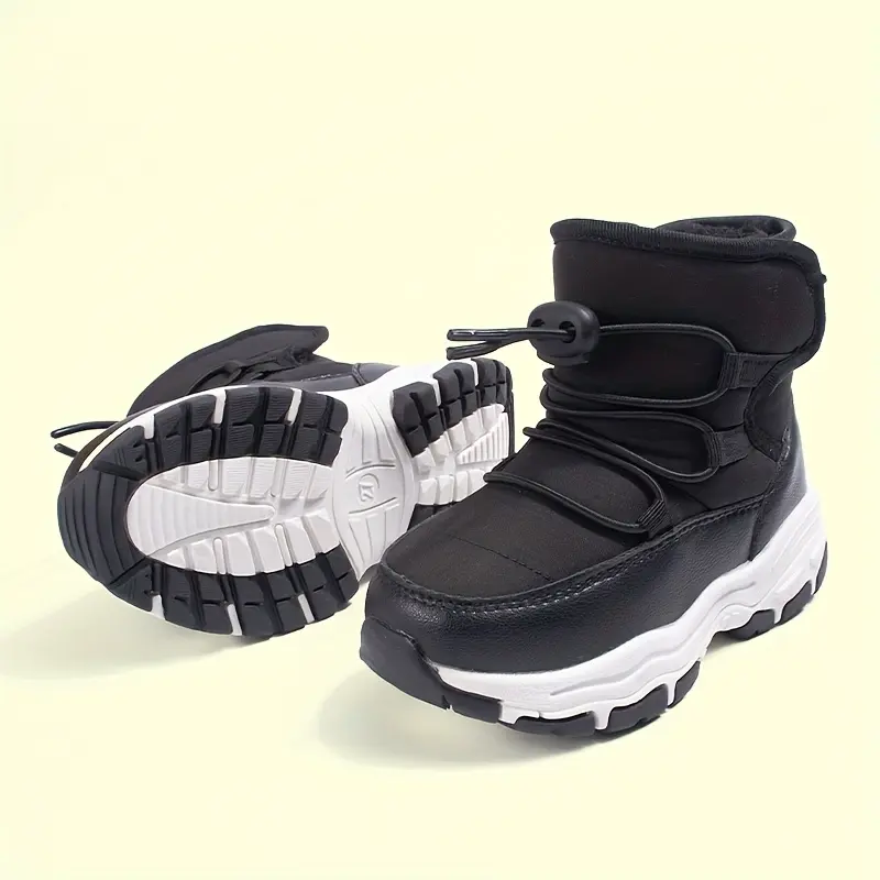 [New Winter Snow Boots] Warm Non-Black Low-Top Snow Boots Boys |       New Winter-Quality Outdoor Comfortable Gray Ankle Boots Daily Wear