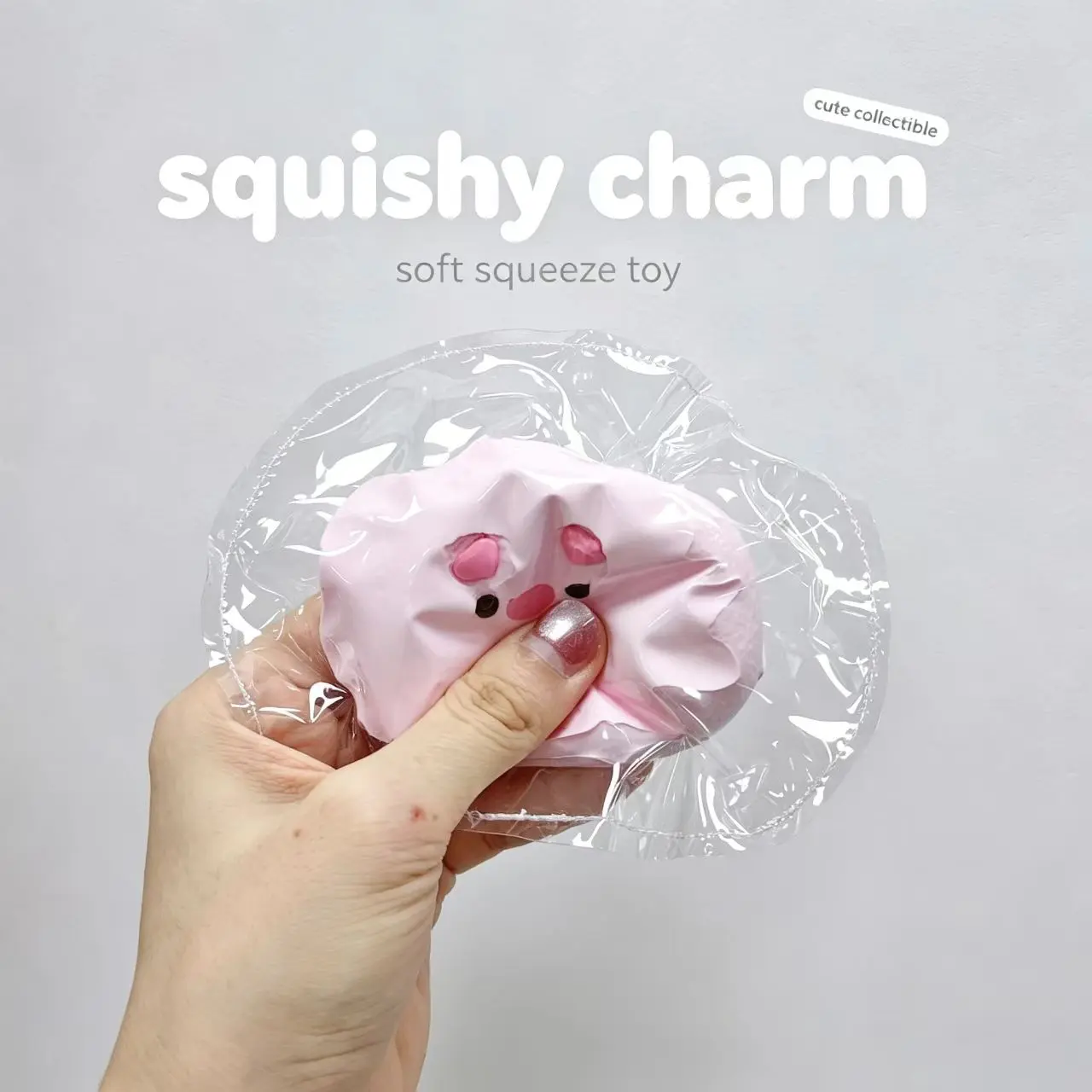 Taba Squishy Handmade Pink Pig Sticky Squishy Cute Cartoon Piggy Squeeze Toys Soft Taba Squishies Gift for Kids Boys Girls Birthday Party Favors Classroom Prizes Children's Day Stress Relief Sensory Fidget Toy Stress Ball for Adults Teens