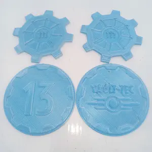 Coasters 3d Printed-Fallout Style 4 pack