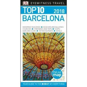 USED-Top 10 Barcelona: 2018 (Pocket Travel Guide) by DK Eyewitness (Paperback)