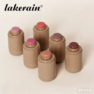 Long Lasting Blush Stick, Highly Pigmented Silky Blush Stick,Waterproof Blusher, Natural Nude Rouge Blush,Makeup Accessories