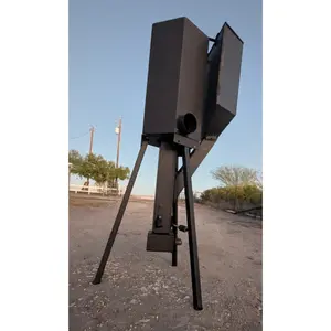 CHP Suomavator gravity feed wood pellet rocket stove