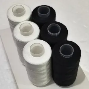 500m Sewing Thread, 6 Counts Solid Color Durable Polyester Sewing Thread, Sewing Supplies for Clothes, Sewing Accessories for Clothing