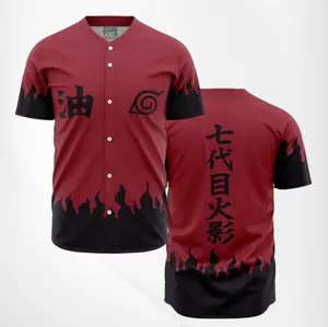 Sage Mode Shippuden No Piping Anime Baseball Jerseys | Cool Summer Anime Vibes for Men & Fans