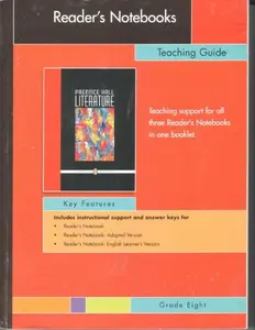 USED-Prentice Hall Literature, Reader's Notebooks Teaching Guide (Grade 8) by Prentice Hall (Paperback)