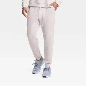 Men's Mesh Spacer Jogger Pants - All In Motion Heathered : Recycled Polyester Drawstring Waistband